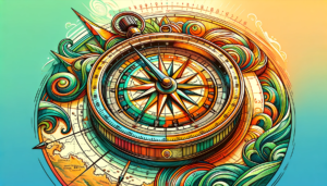 Compass on a roadmap