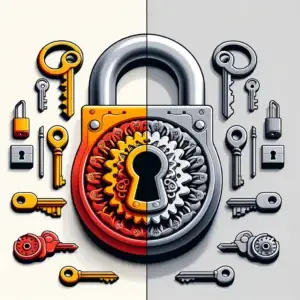 Keys to a lock